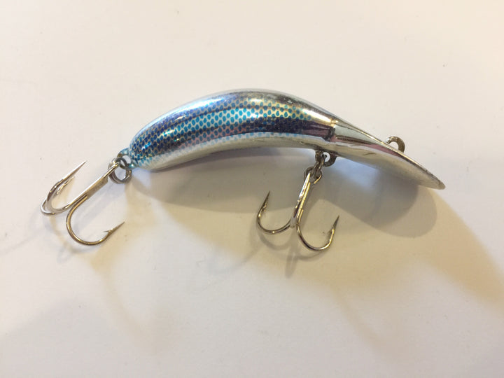 Heddon Tadpolly Clatter Tad Blue Silver Scale Pattern