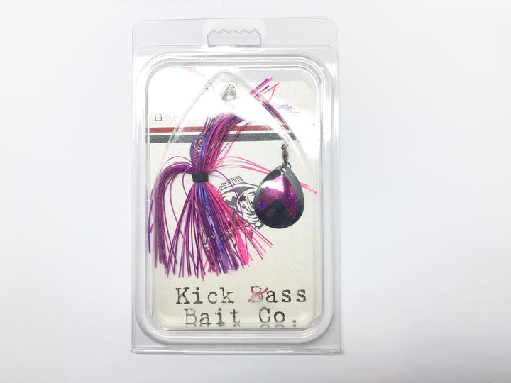 Kick Bass Bait Co 3/8 oz Spinnerbait in NB-Tequila Sunrise Color