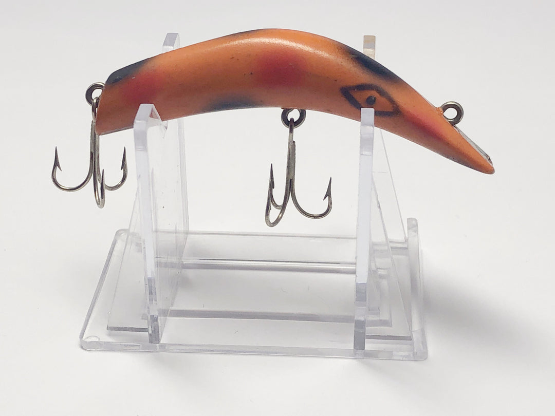Lazy Ike Type Lure Orange, Black and Red