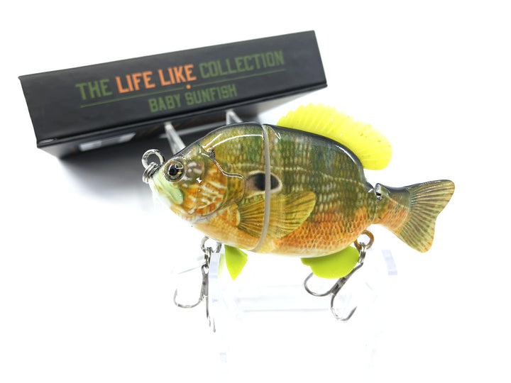 Mother Nature Lure Swimbait Baby Sunfish Series Green Sunfish Color New in Box