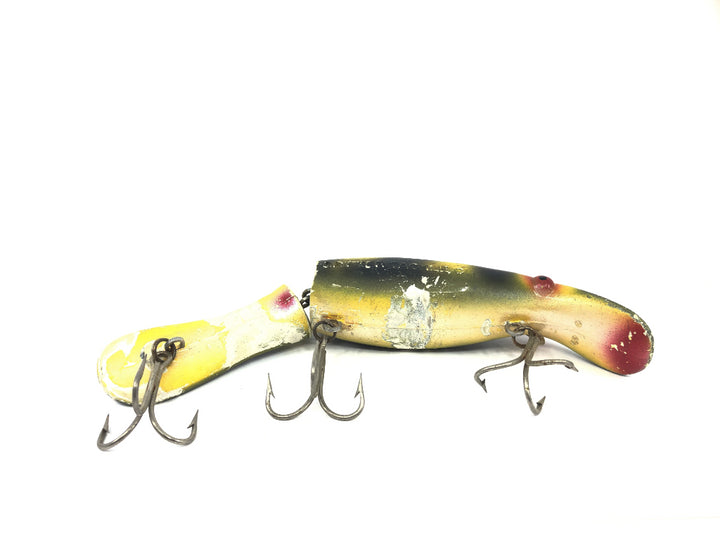Drifter Tackle The Believer 8" Jointed Musky Lure Green and Yellow Color