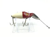 Heddon Go-Deeper Scoop Lip River Runt Red Head White Body Color