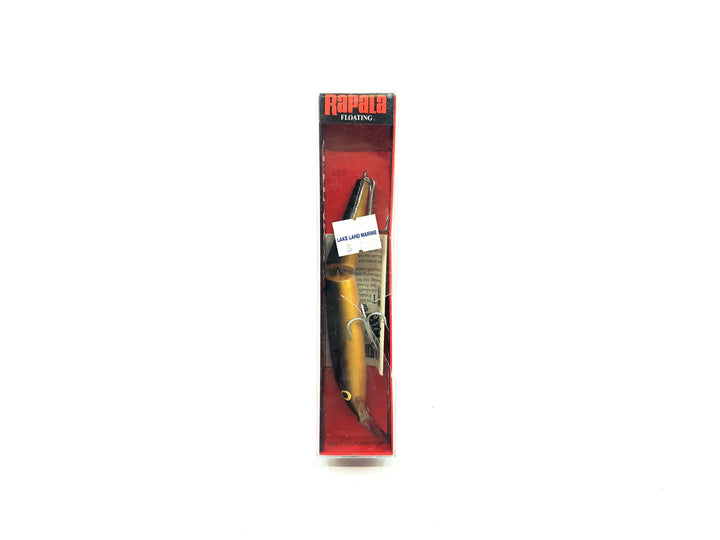 Rapala Jointed Minnow J-13 G Gold Black Back Color Lure with Box