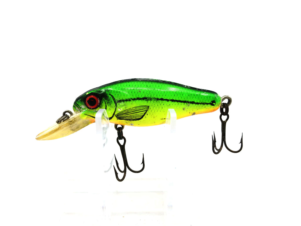 Bomber Smilin Minno 36AXM7 Fire Minnow/Orange Belly