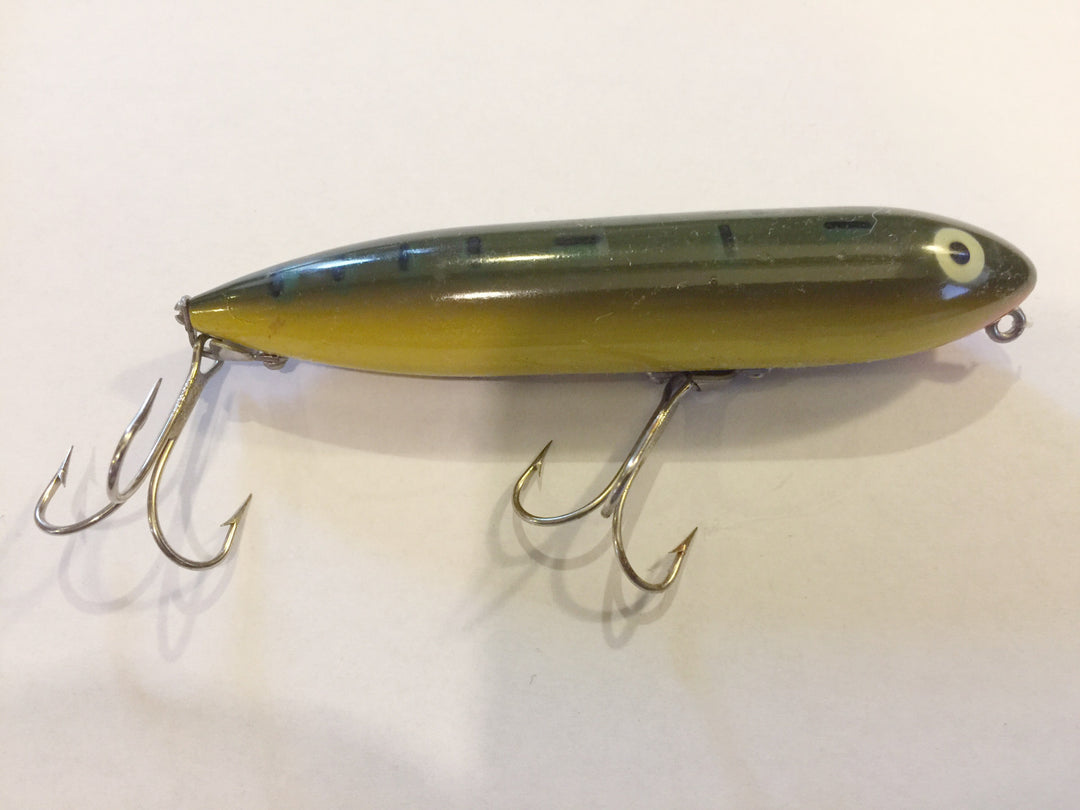 Heddon Original Zara Spook Green with Black Dashes