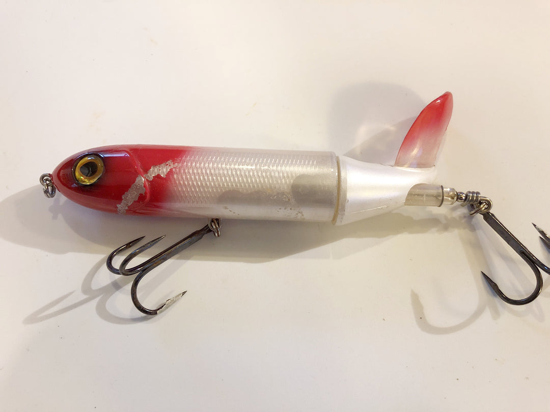River2Sea Whopper Plopper 1905 Red White Musky Lure