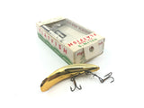 Helin Flatfish F6 GPL Lure Gold Plate Color with Box