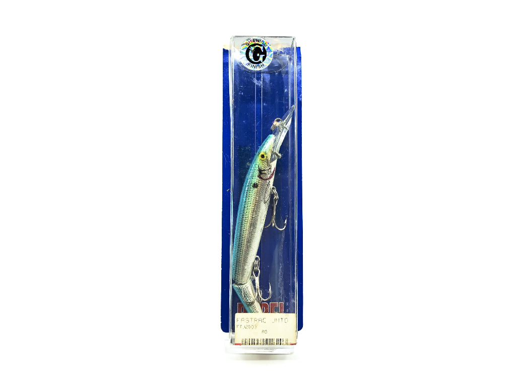 Rebel Jointed Fastrac G Finish Blue/Silver Color on Card