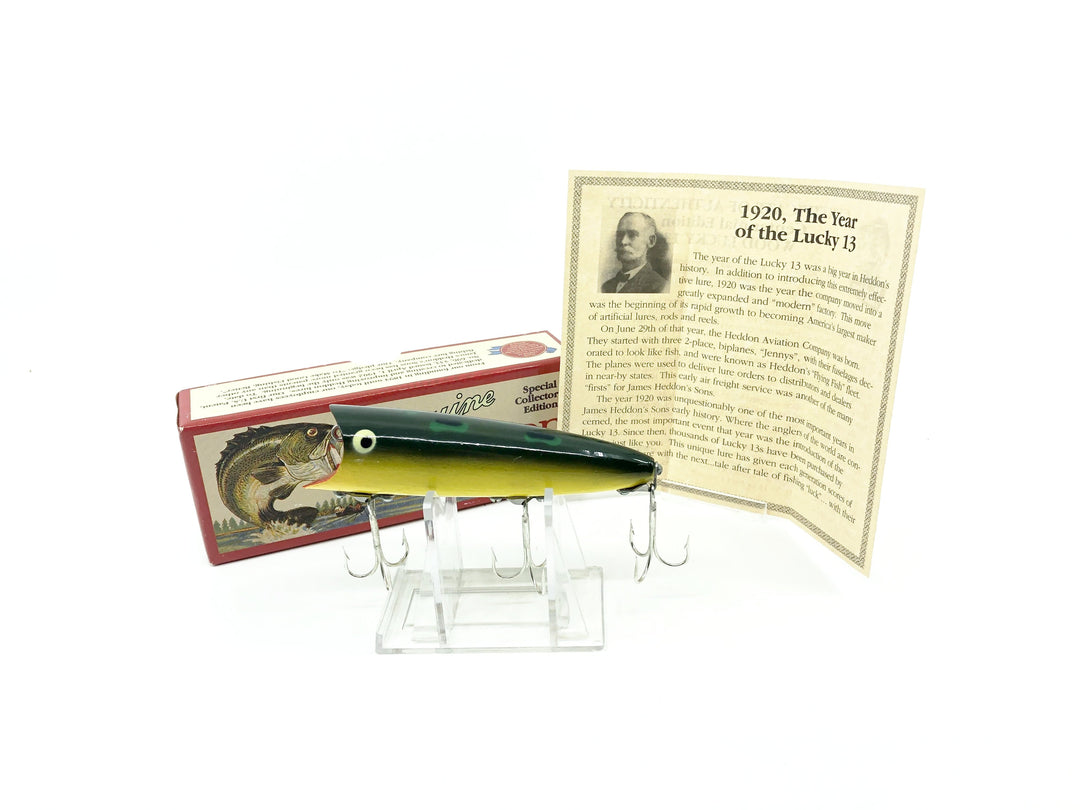 Heddon Centennial Edition Wood Lucky 13 New in Box NO. X2500W-BF