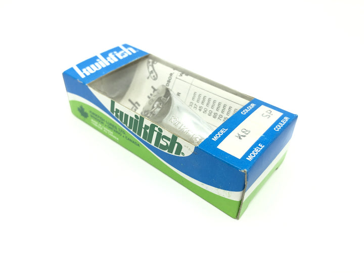 Kwikfish K8 SP Silver Plated Color New in Box Old Stock