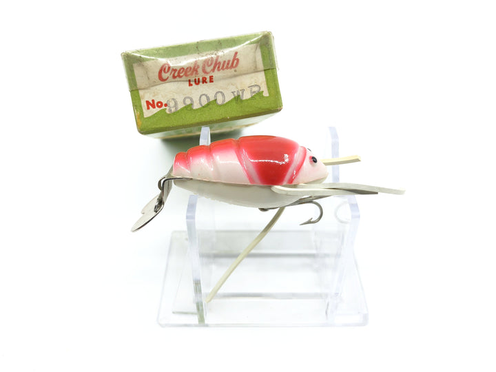 Creek Chub Cray-Z-Fish (Crazy Fish) New in Box Red and White