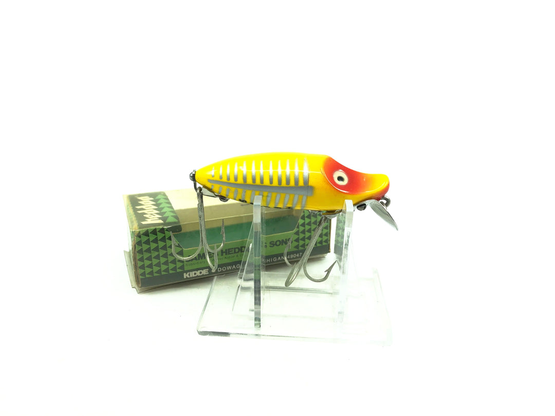 Heddon River Runt Spook Sinker 9110-XRY Yellow Shore Minnow Color with Box