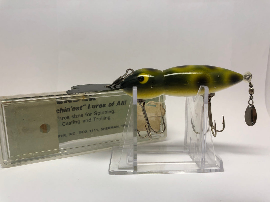 Old Hellbender Whopper Stopper Frog with Box 