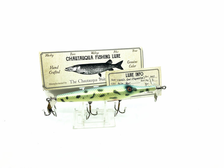 Chautauqua Classic Gar in Pale Gar Custom Color