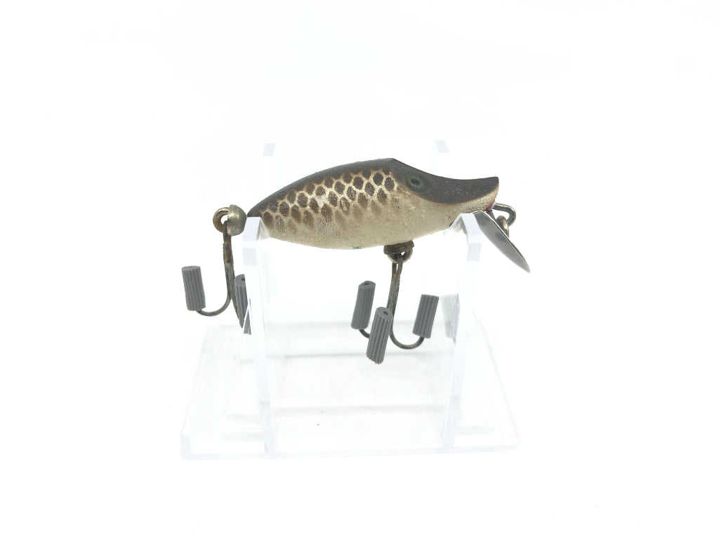Heddon Tiny River Runt 350 BR Brown Scale Rare Color