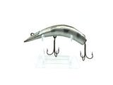 Lazy Ike #4 Husky Ike Silver Scale with Black Ribs