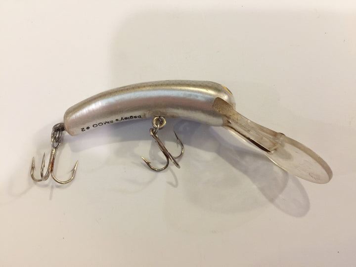 Bagley Smoo #2 Silver Scale Grey Shad