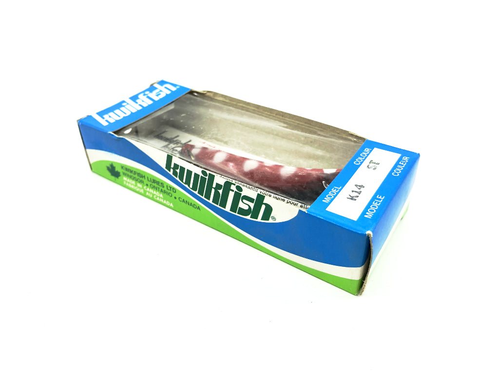 Kwikfish K14 ST Strawberry Color New in Box Old Stock