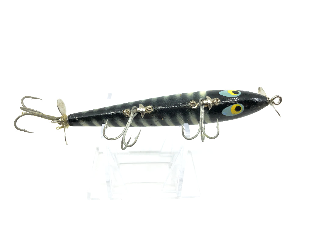 Smithwick Devils Horse Black with White Ribs Lure
