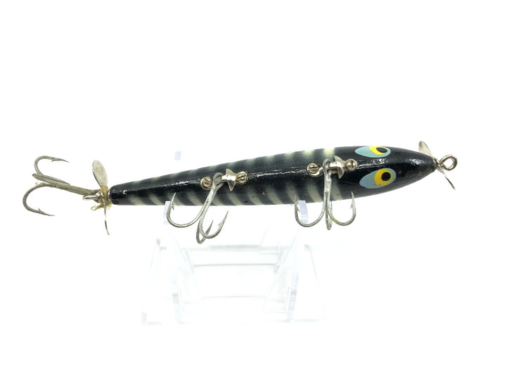 Smithwick Devils Horse Black with White Ribs Lure