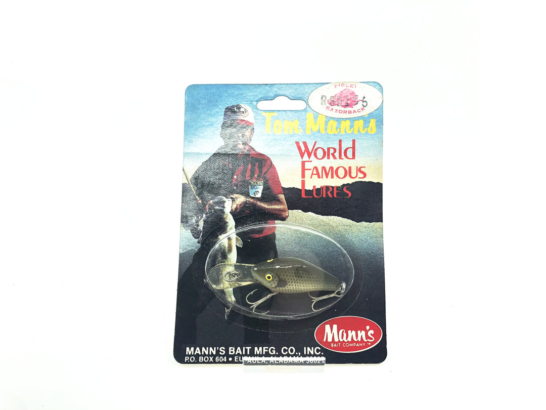 Mann's Piglet Razorback Tennessee Shad Color on Card