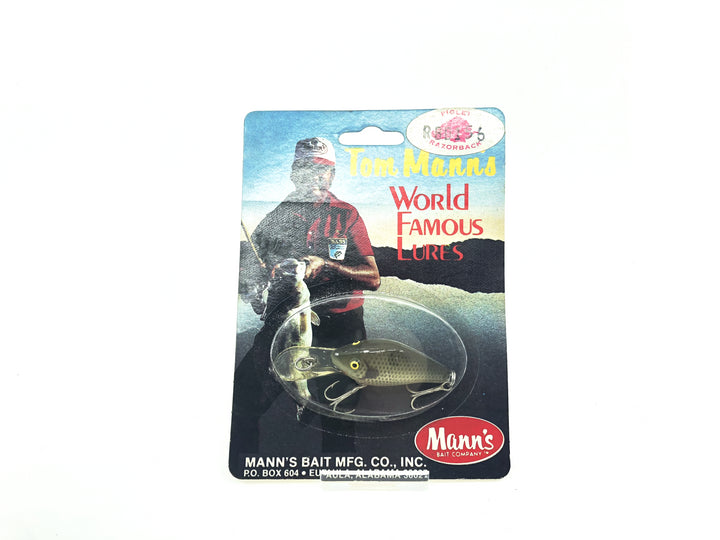 Mann's Piglet Razorback Tennessee Shad Color on Card