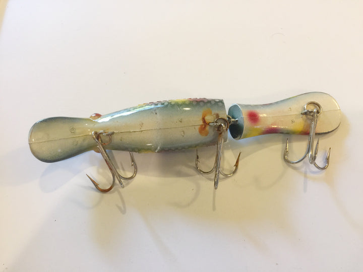Drifter Tackle The Believer 8" Jointed Musky Lure Green Scale Spotted Pattern