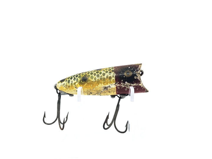 Heddon Wooden Baby Lucky 13 JRH Frog Spot Color