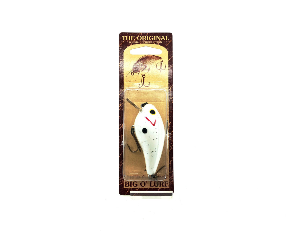 Cotton Cordell Fred Young Original Big O Wooden Lure Ghost Shad Color on Card