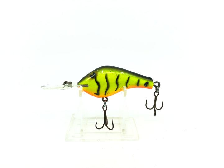 Poe's Super Cedar Deep Diving Series, Chartreuse/Black Back & Ribs Color