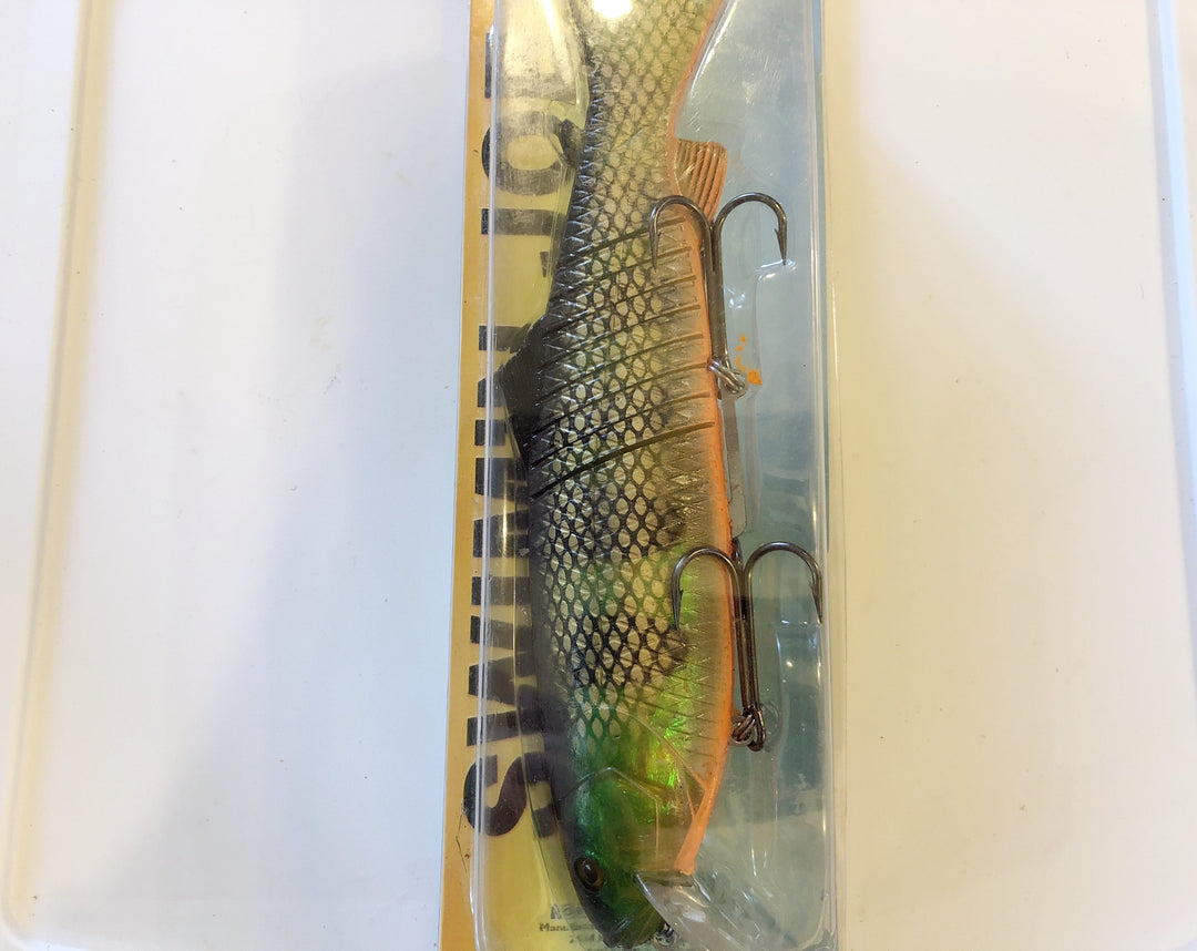 Joe Bucher Swim'N Joe 10" Natural Perch Lure New on Card