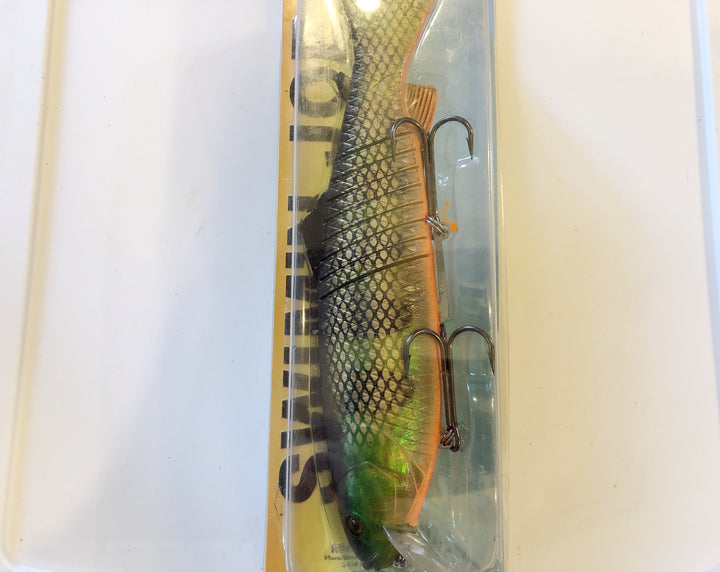 Joe Bucher Swim'N Joe 10" Natural Perch Lure New on Card