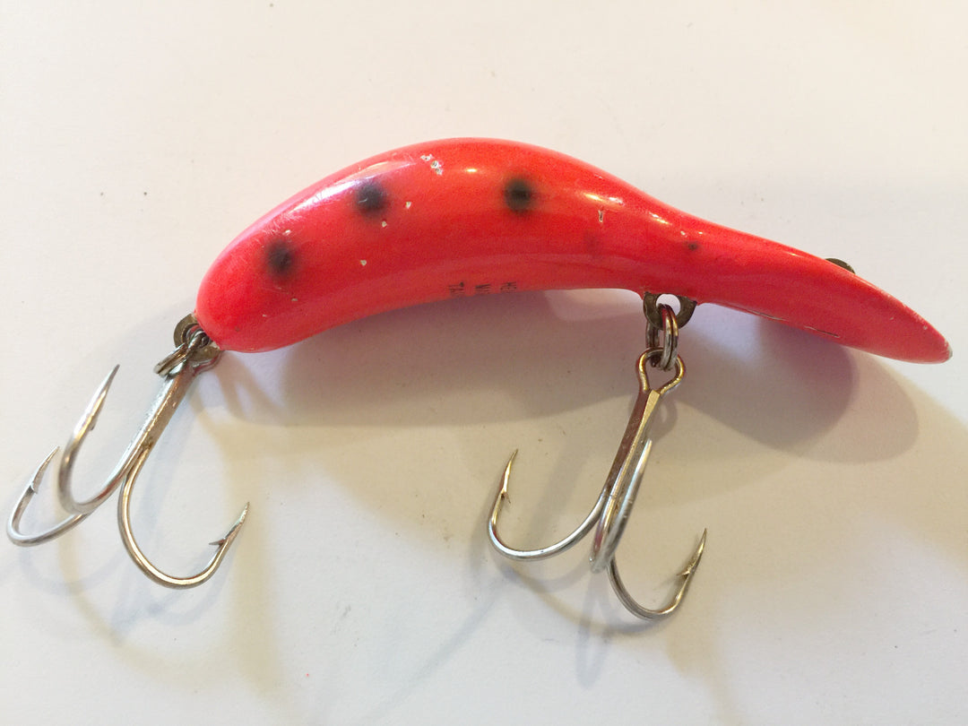 Heddon Magnum Tadpolly Orange with Black Dots