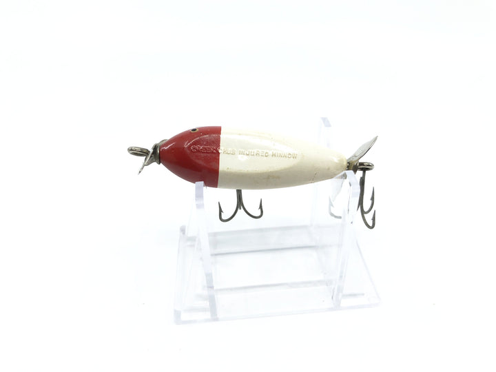 Creek Chub Spinning Injured Minnow Red and White Color