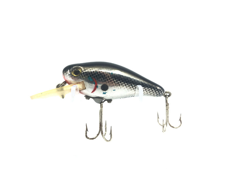 Heddon Timber Rattler X100 NBW Nickel Back White Belly