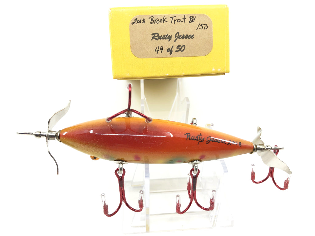 Rusty Jessee Killer Baits Model 150 Minnow in Brook Trout Color 2018