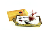 Vintage Paul Bunyan's 66 Lure New in Box White Red Streamer Color Old Stock