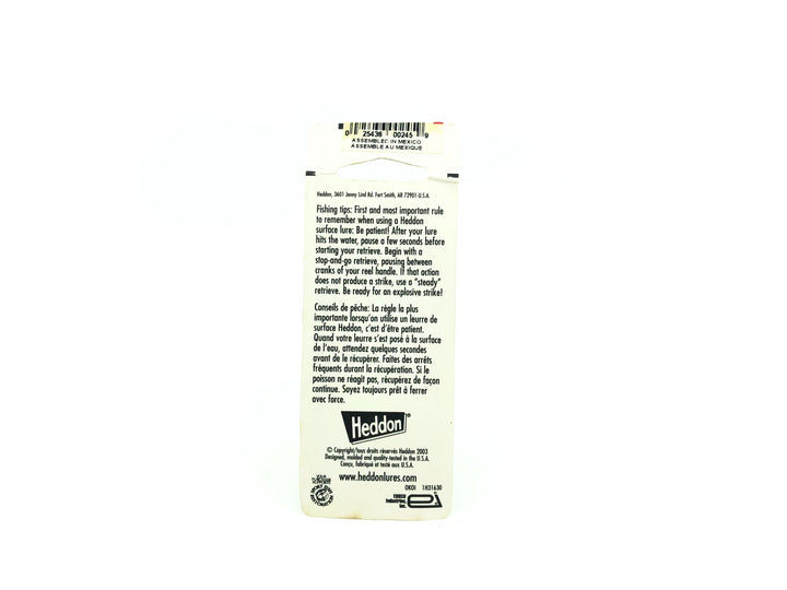 Heddon Baby Torpedo GRA Green Crawdad Color New on Card