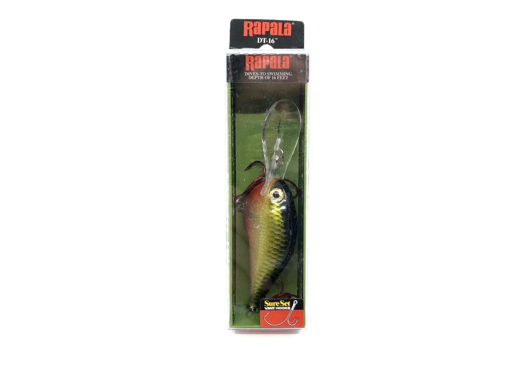 Rapala Dives-To 16 DTSS-16 BOS Bleeding Olive Shiner Color New in Box Old Stock