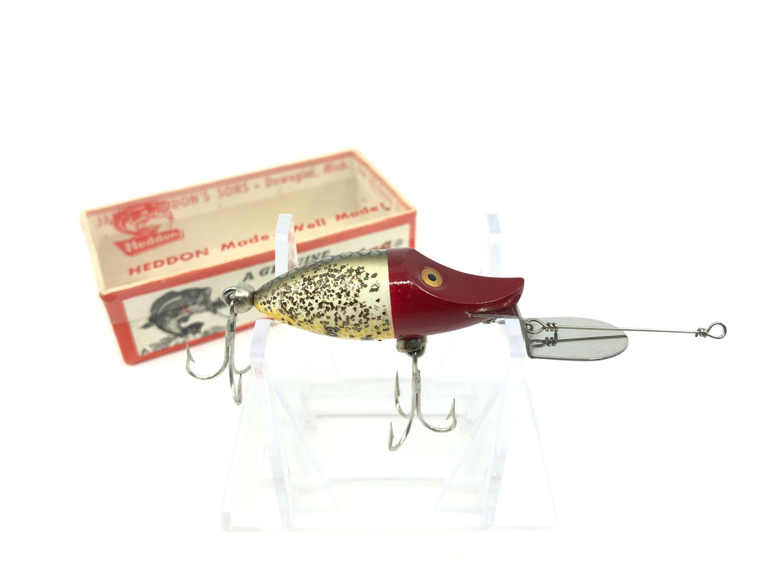 Heddon Tiny Go Deeper River Runt with Box Red Head Flitter Color D350RHF