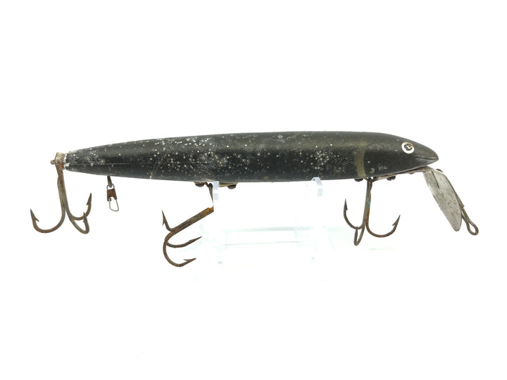 Musky Cisco Kid Lure Black with Glitter Color
