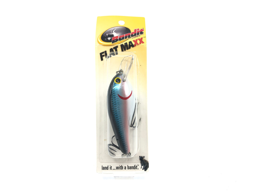 Bandit Flat Maxx Shallow Series FMS1A20 Threadfin Shad Color New on Card