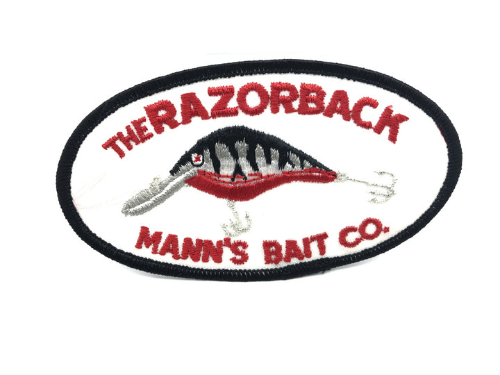Mann's Bait Co Razorback Lure Fishing Patch