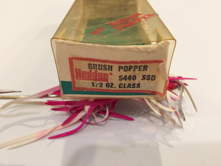 Heddon Brush Popper New in Box 5440 SSD 1/2 OZ.