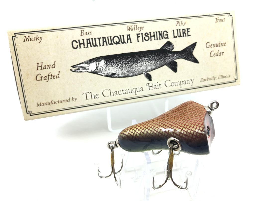 Chautauqua Custom Vacuum Bait in Red Perch Color