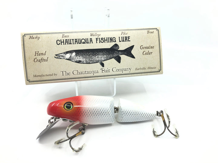 Chautauqua Wooden Super Shark Red and White Color Discontinued 2018 Model