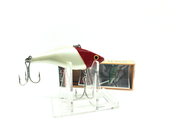 Rapala Sinking Rattlin' Rap SRNR-7 Red Head Schweigert Sausage Novelty / Advertising New in Box Old Stock