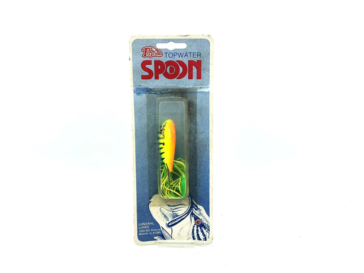 Pops Topwater Spoon, Firetiger Color
