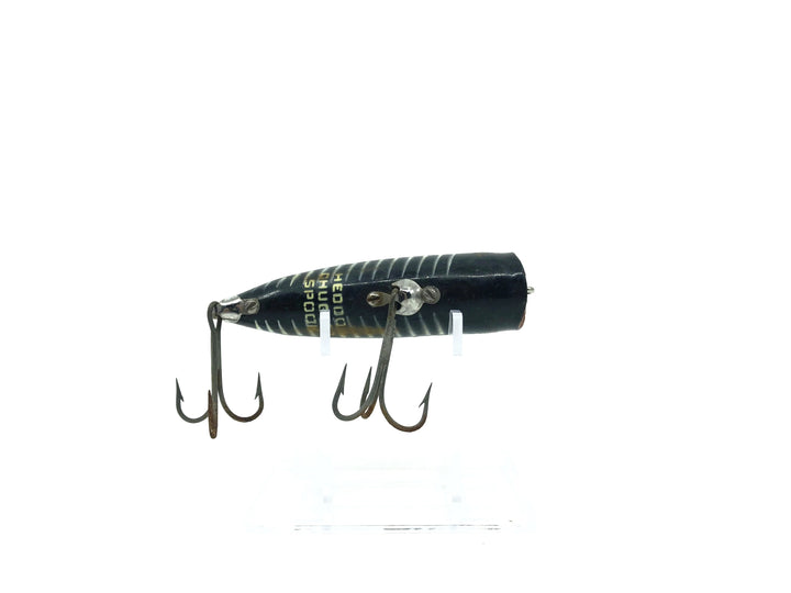 Heddon Chugger Spook 9542 XBW Black Shore Minnow Color