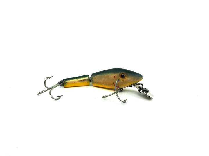 L & S 15M Mirrolure Sinker, Green Back/White/Yellow Belly Color